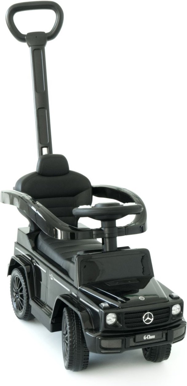 Rutschauto mit Schiebstange Mercedes ab 1 Jahr, schwarz