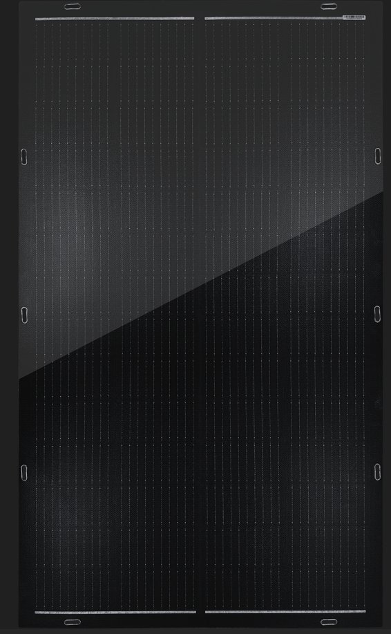 800W Balkonkraftwerk Set - 4x 200w full black flexible Panels und 1* 800w Wechselrichter