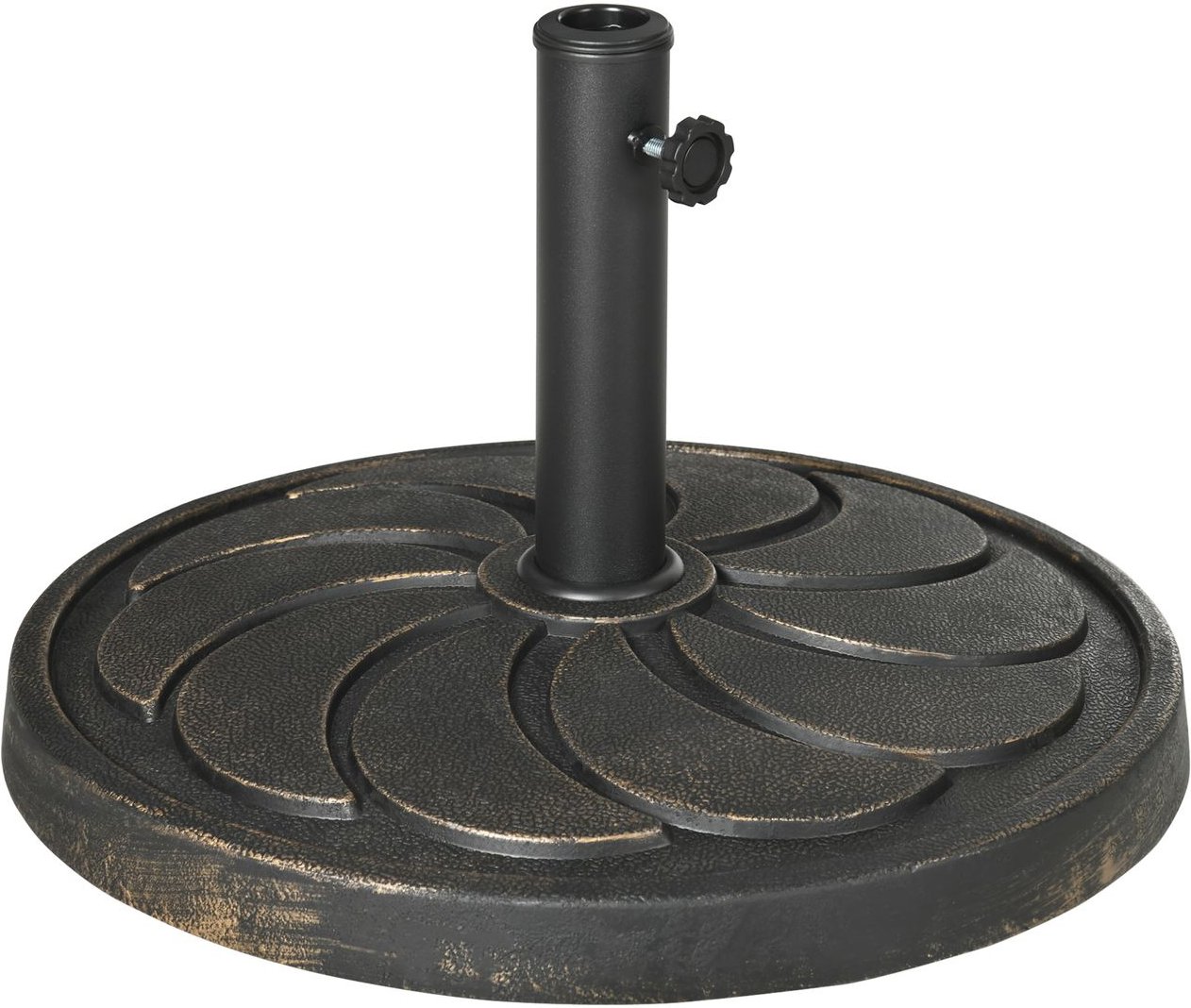 Sonnenschirmständer 18 kg Sonnenschirmfuß für Ø38/48 mm Schirmstange