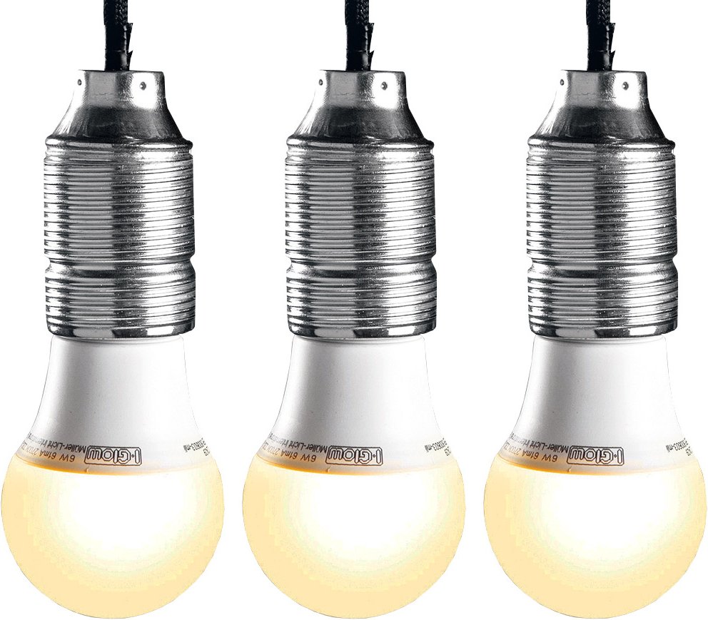 SMD-LED-Leuchtmittel, Birne E27 11,5W - 3er-Set