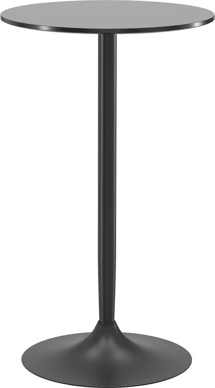 HOMCOM Bartisch Stehtisch Esstisch Runder Tresentisch für Wohnzimmer, Ø60x102 cm