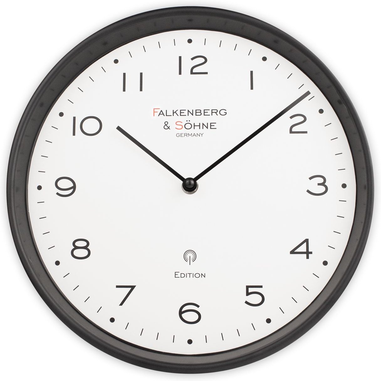 Thumbnail - Design Funkwanduhr 30 cm lautlos Japanisches Quarzuhwerk Mineral Glas 4-MV2622-2