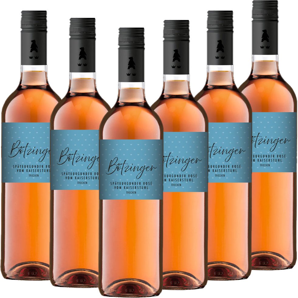 Der Bötzinger - Spätburgunder Rosé QbA trocken - 6er Karton