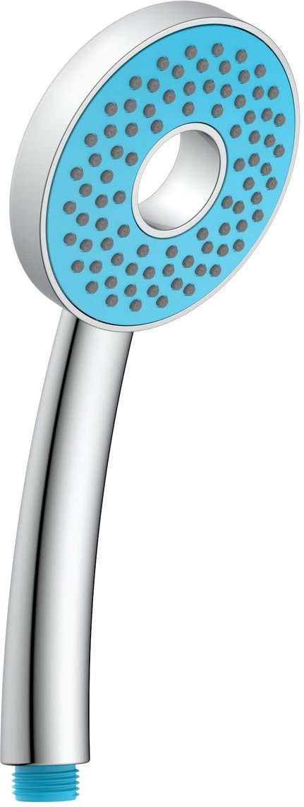 Thumbnail - eisl Handbrause RIO in Ringform, Duschkopf, Brausekopf Chrom/Türkis