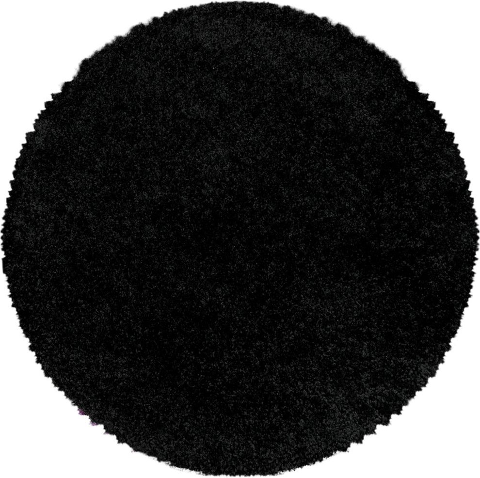 Teppich, SYDNEY 3000, BLACK, 200 x 200 cm