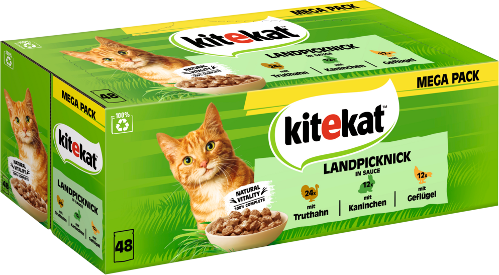 Portionsbeutel Multipack Landpicknick in Sauce 3 Varietäten 48 x 85g