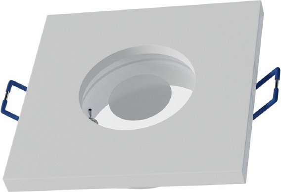 LED Labs Deckenrahmen BONA GU10 – Weiß, IP44