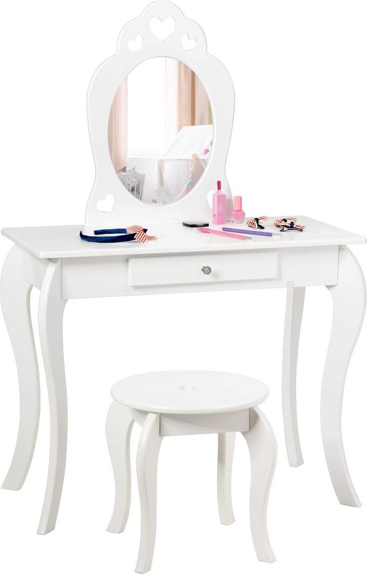 COSTWAY Kinder Schminktisch