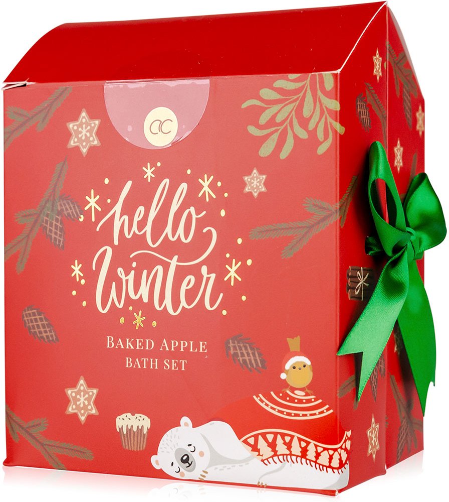 Badeset HELLO WINTER in Geschenkbox