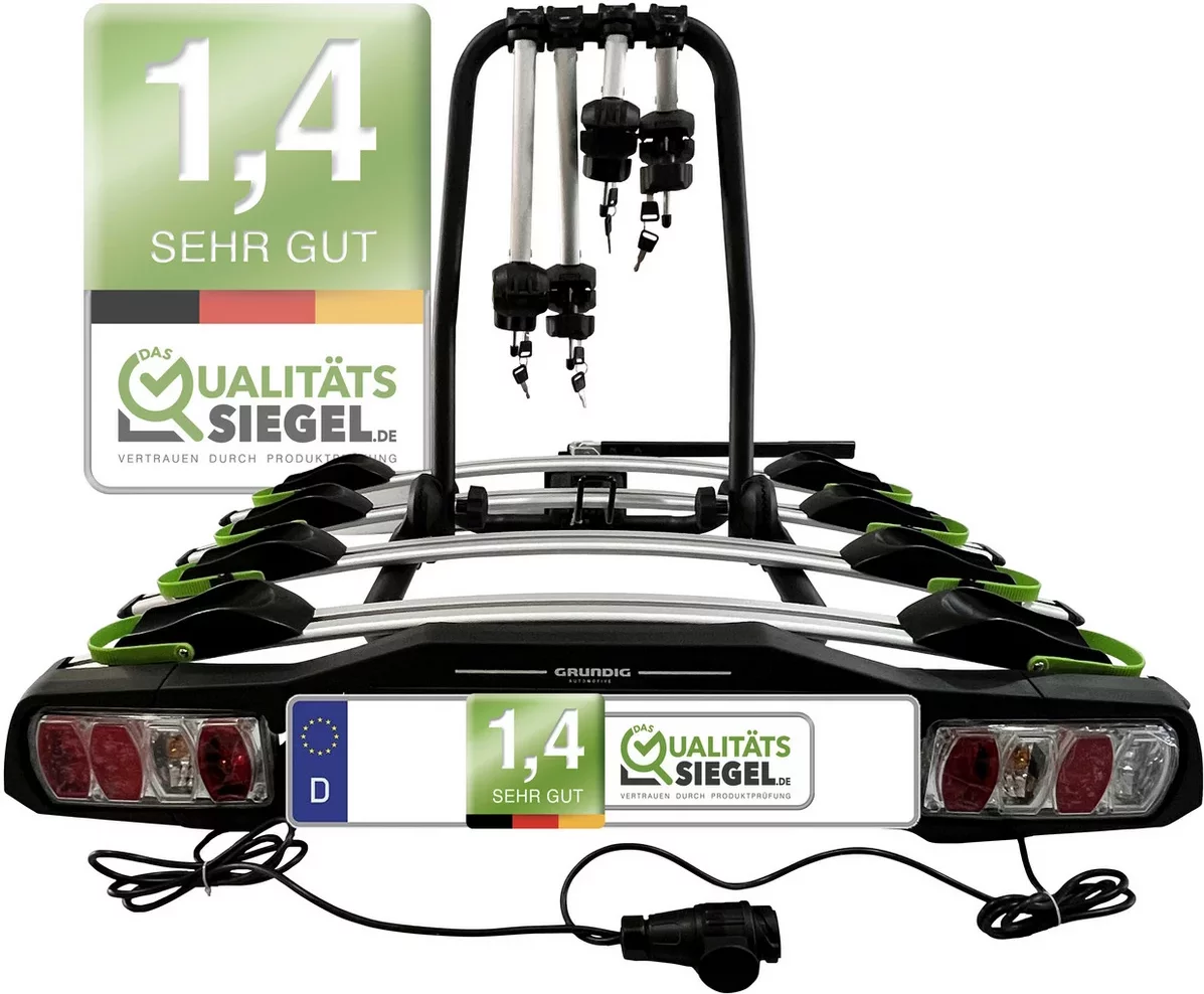 Santorin 9-4F Fahrradträger für bis zu 4 Fahrrädern