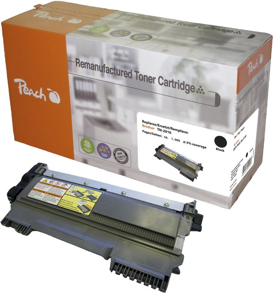 Tonermodul schwarz ersetzt Brother TN-2010