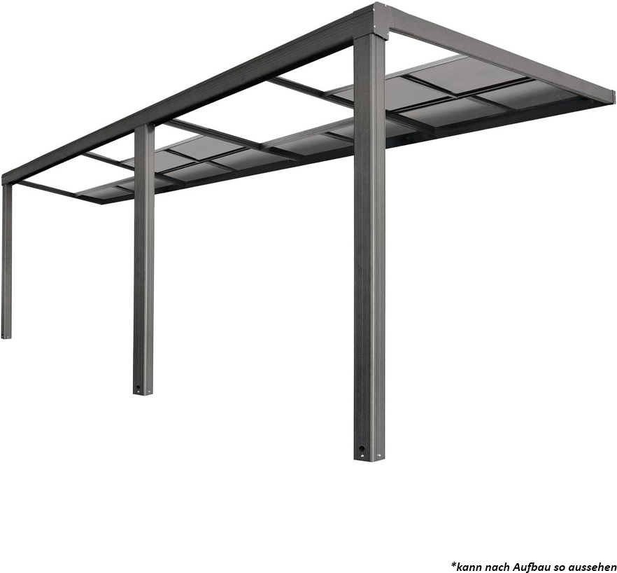 Terrassenüberdachung, "Veranda"Slide-roof", ca. 3 x 3 m - Veranda Extension