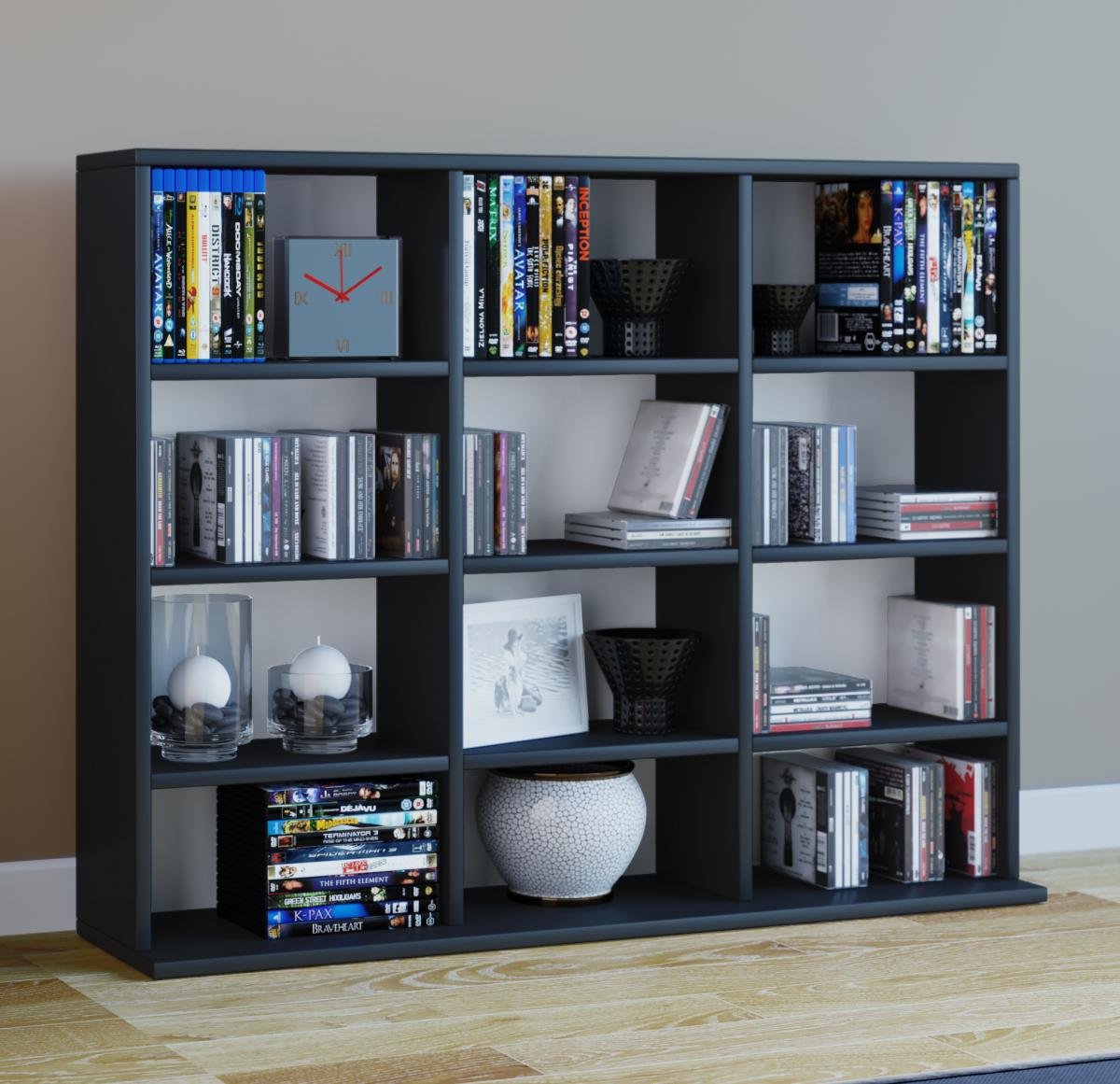 Sammelregal "Megosa Mini", Schwarz