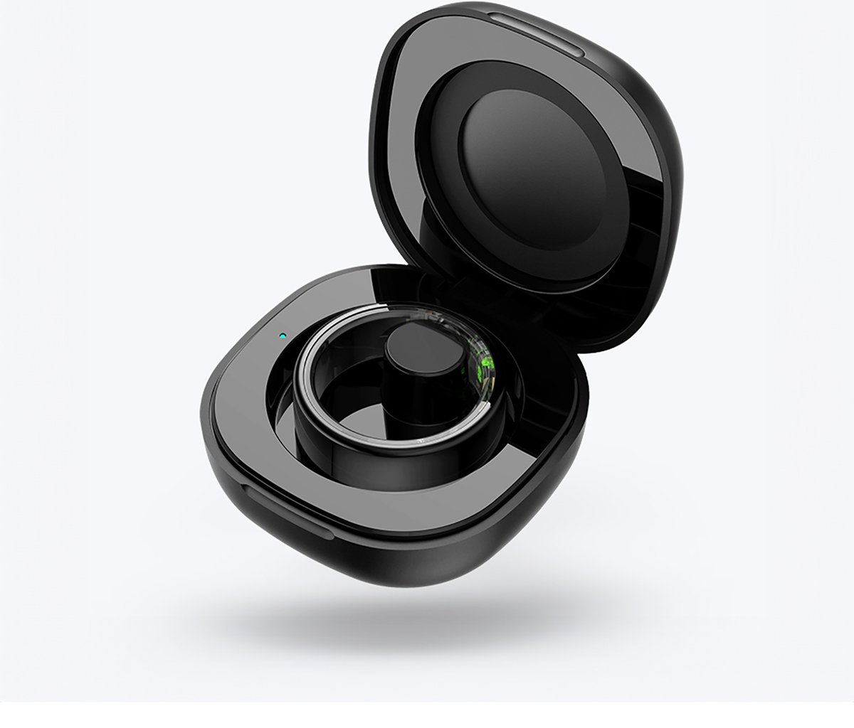 SMART-RING „FYRI“ Ringgröße 8 schwarz