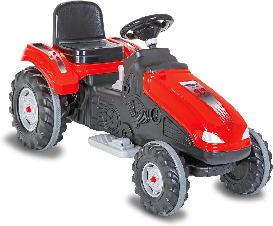 Ride-on Traktor Big Wheel 12V rot