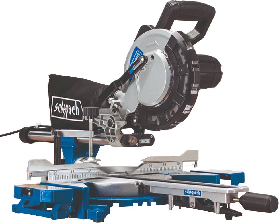 Kapp-, Zug- und Gehrungssäge HM2000 SE inkl. 1x Sägeblatt + 2x Klemmen