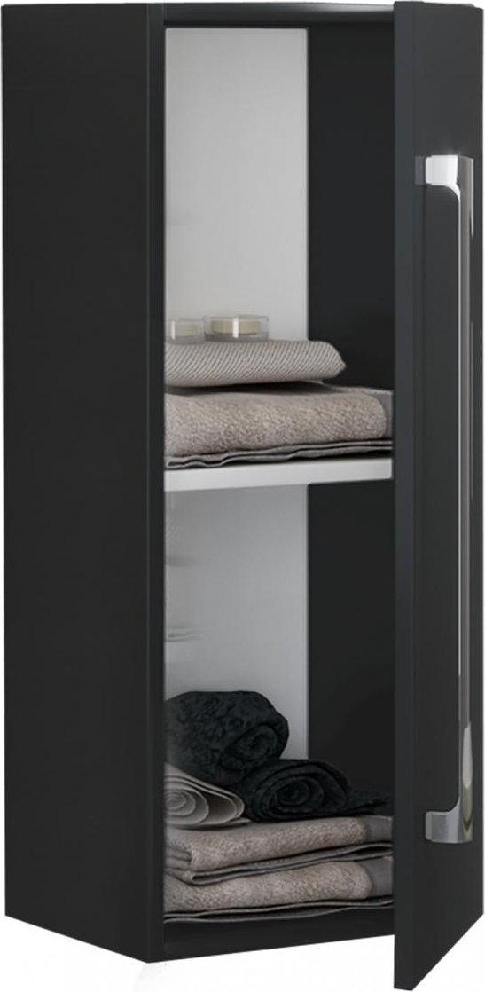 Midischrank große Tür VCB 3 Schwarz