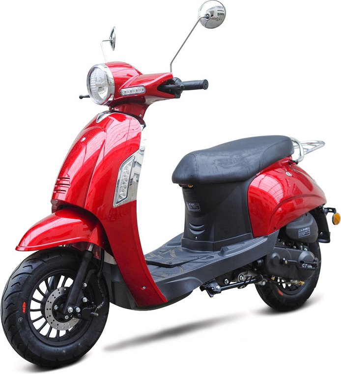 Motorroller Massimo 50ccm 45 kmh, babyblau matt GT Union