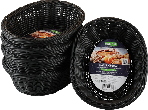 Brot- und Obstkorb, 5er Set