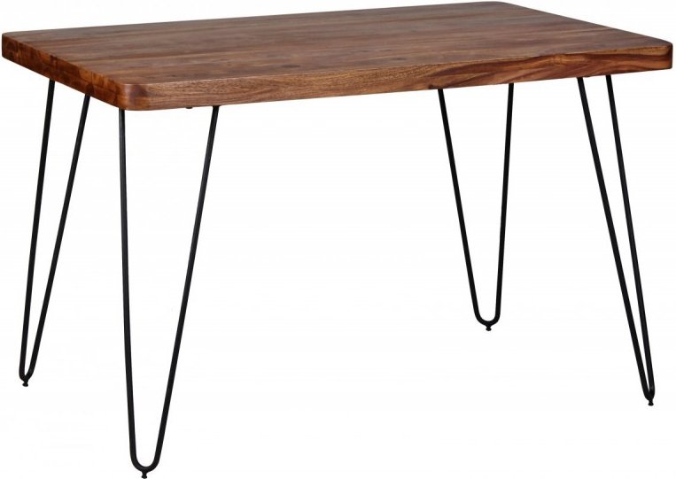 Massivholz Sheesham Esstisch 120 x 80 x 76 cm Küchentisch Massiv