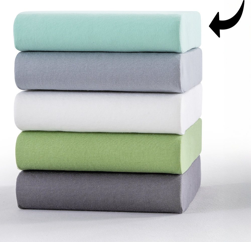 Premium-Jersey-Spannbetttuch - ca. 140 - 160 x 200 cm