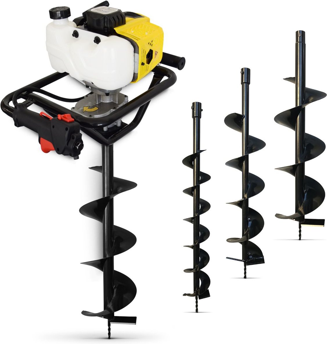 Erdbohrer EBO-80 inkl. 3 Bohrer