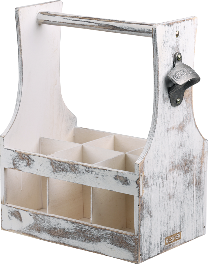 Flaschenträger, Antik, Sperrholz, FSC