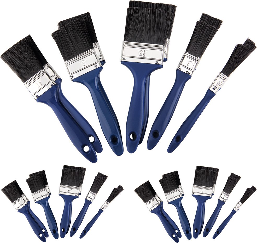 monzana 30 tlg. Pinselset - 5 verschiedene Größen