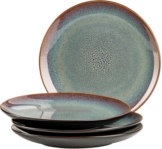 Serie Teona, Dessertteller-Set für 4 Personen