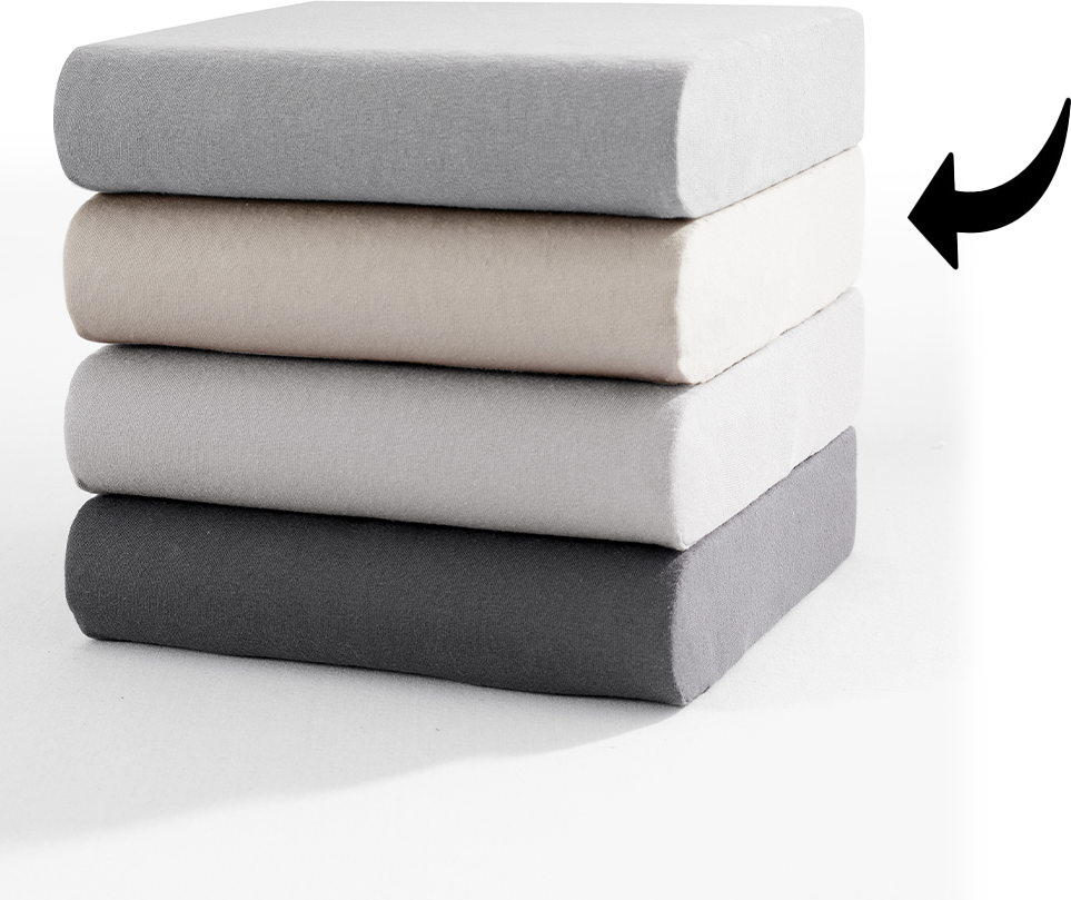 Spannbetttuch für Topper