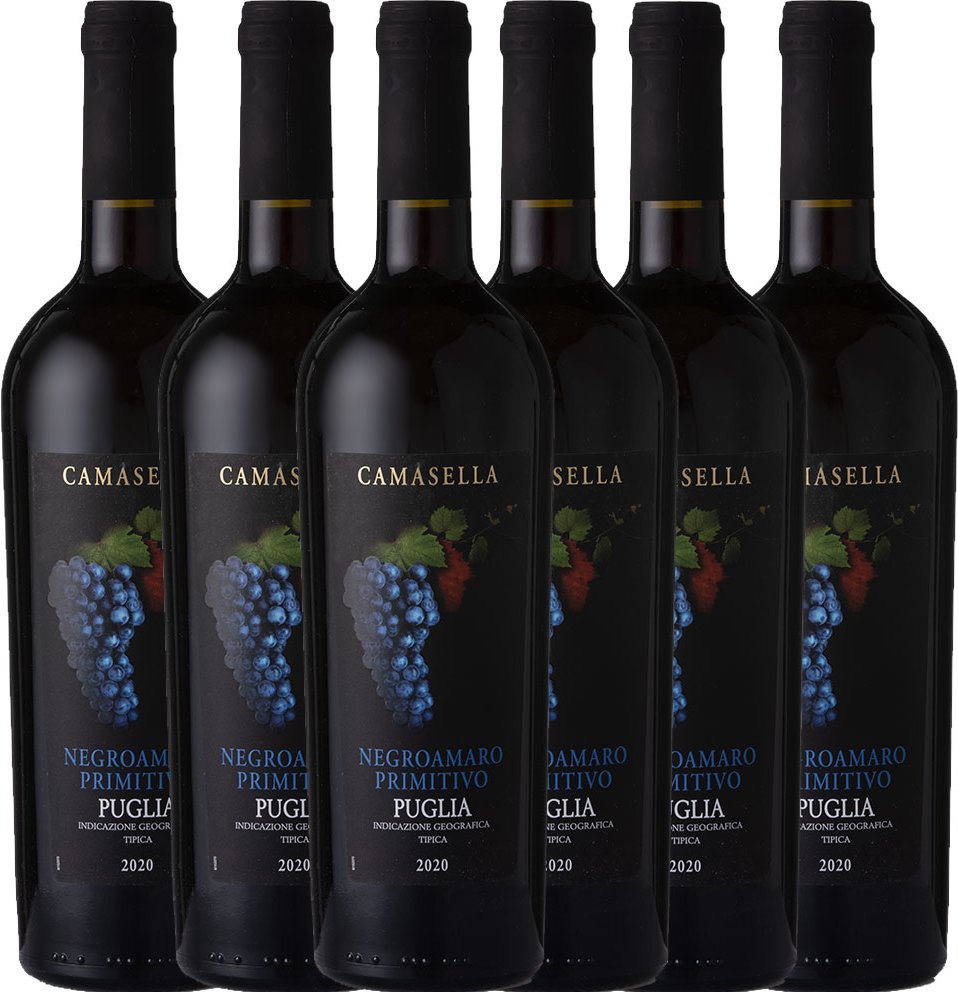 Thumbnail - Negroamaro Primitivo Puglia IGT 2023 - 6er-Karton