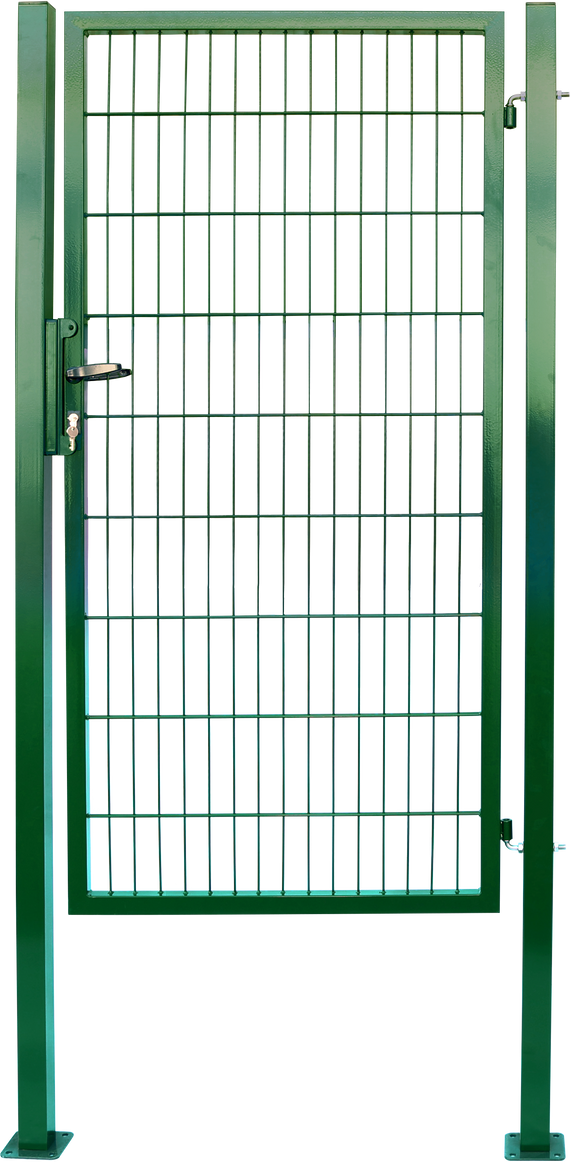 Doppelstabmatten Gartentor, ca. 100 x 160 cm – Moosgrün