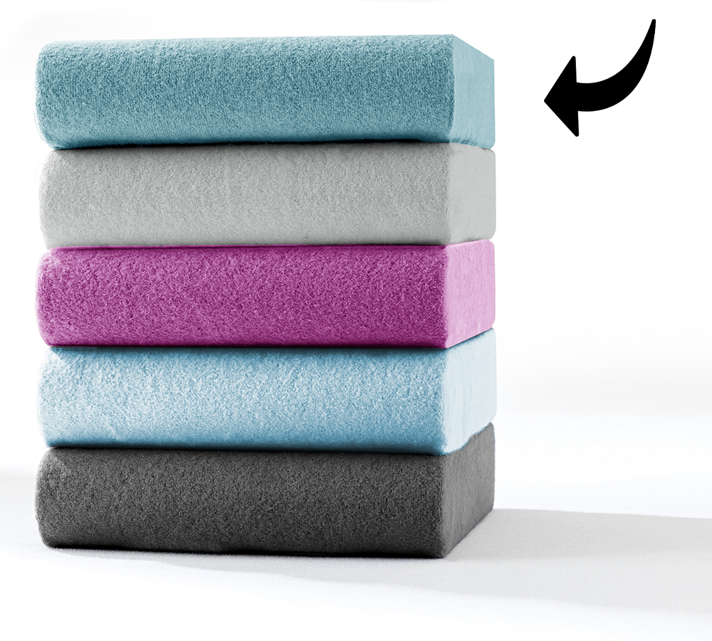 Teddy Flausch Spannbetttuch ca. 90-100x200+30cm