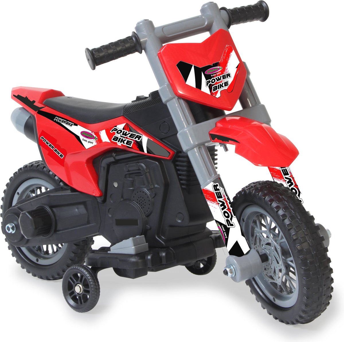 Ride-on Motorrad Power Bike rot 6V
