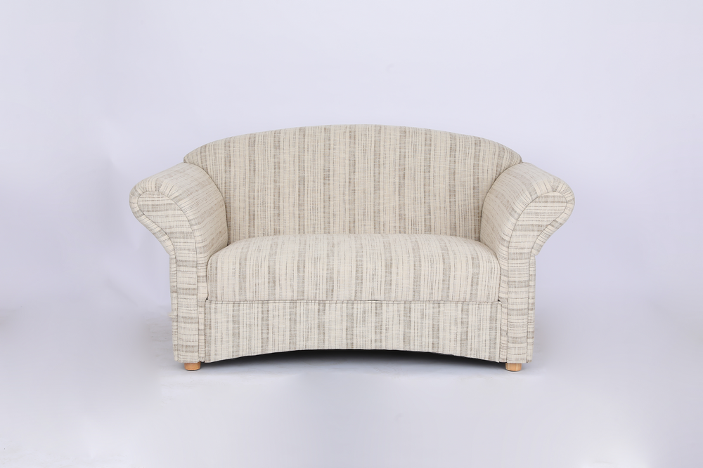 2-Sitzer Sofa Loretta, ca. 153 x 83 x 85 cm - Grau