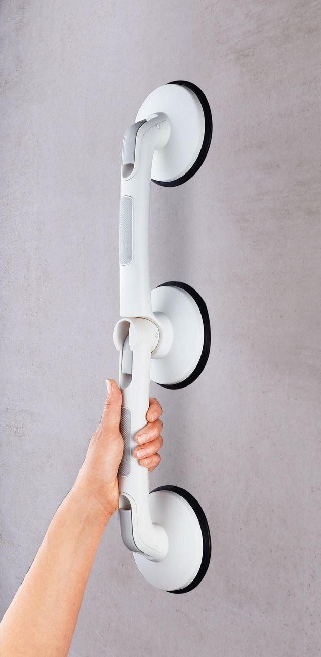 Winkel-Sauggriff Rob L, weiß, ABS