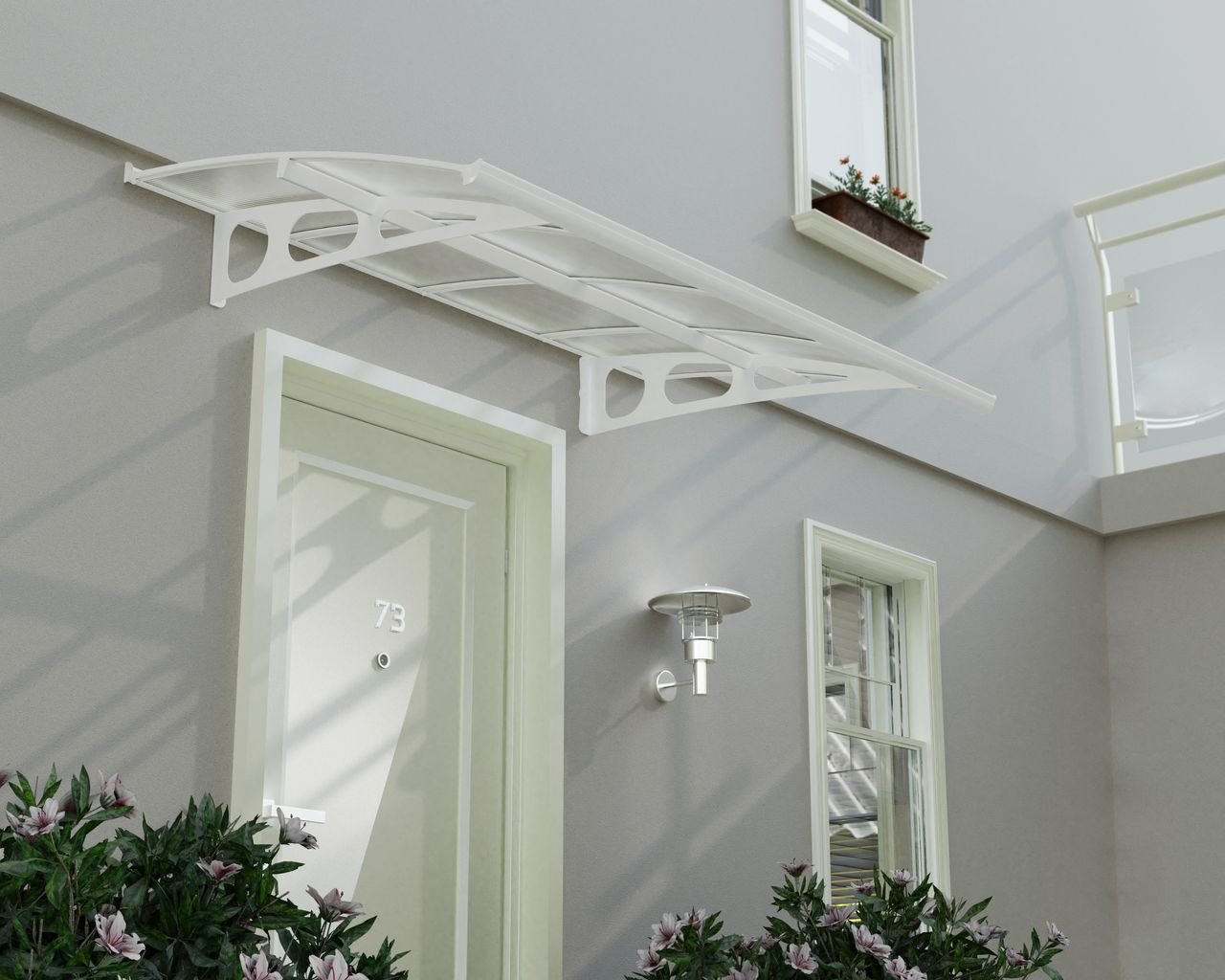 Canopia Palram Vordach BORDEAUX 2230 Weiß