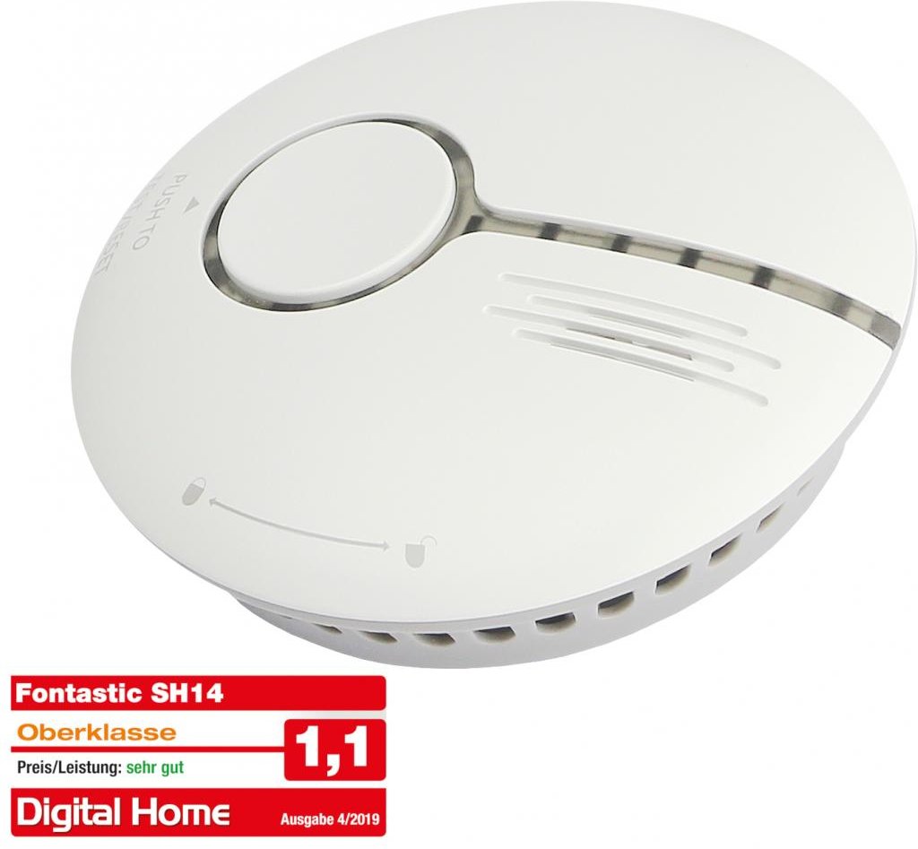Smart Home WiFi Rauchmelder nach DIN EN14604
