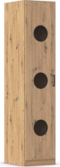 rauch Allrounder Wäscheschrank 1-türig, Farbe Eiche Artisan Breite 47 cm