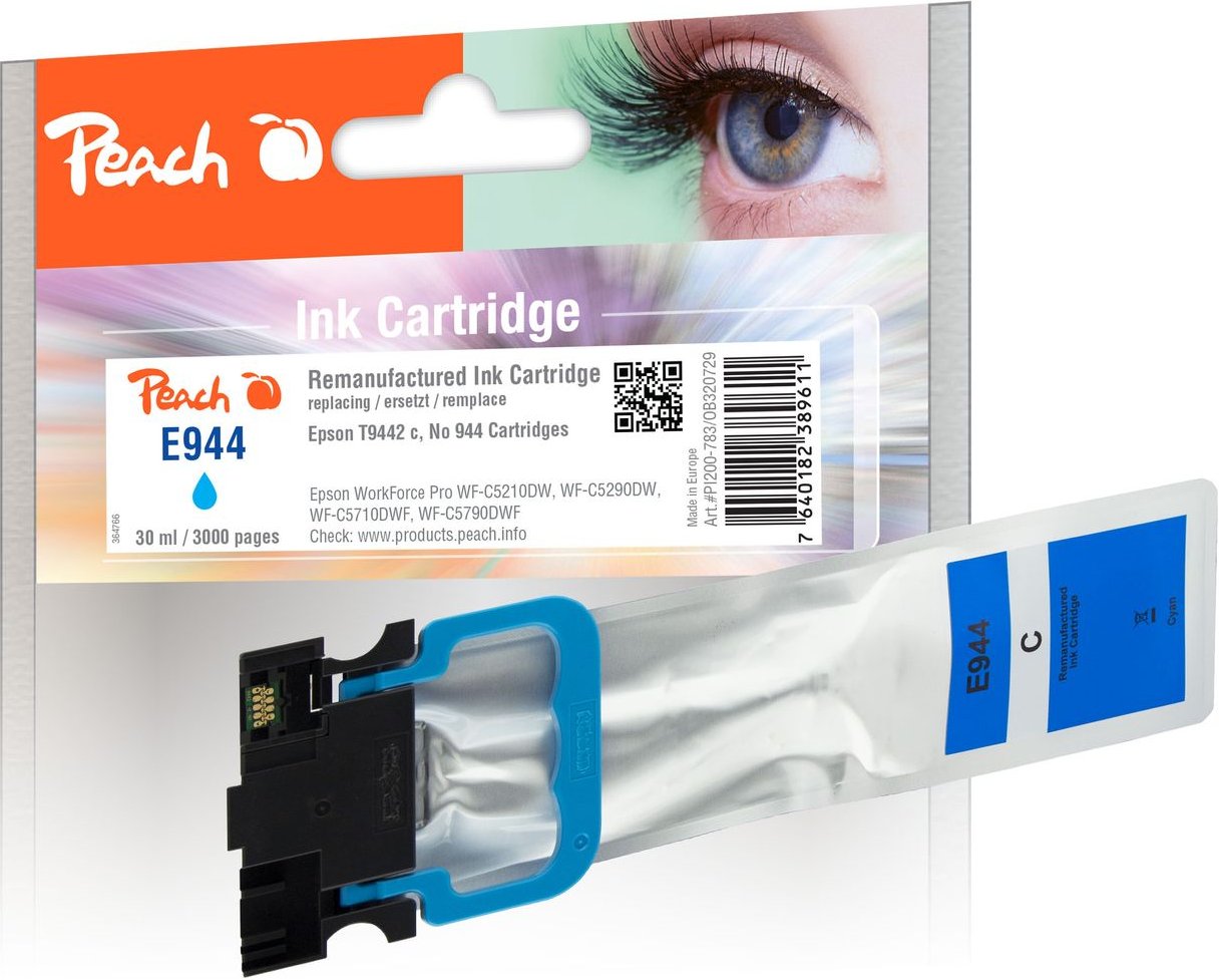 Tintenpatrone cyan ersetzt Epson T9442, No. 944C