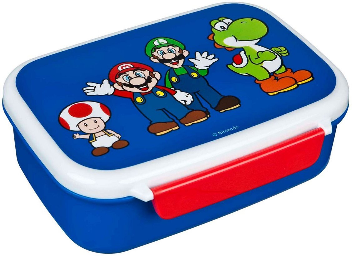 Super Mario Brotdose – praktische Lunchbox für Kinder