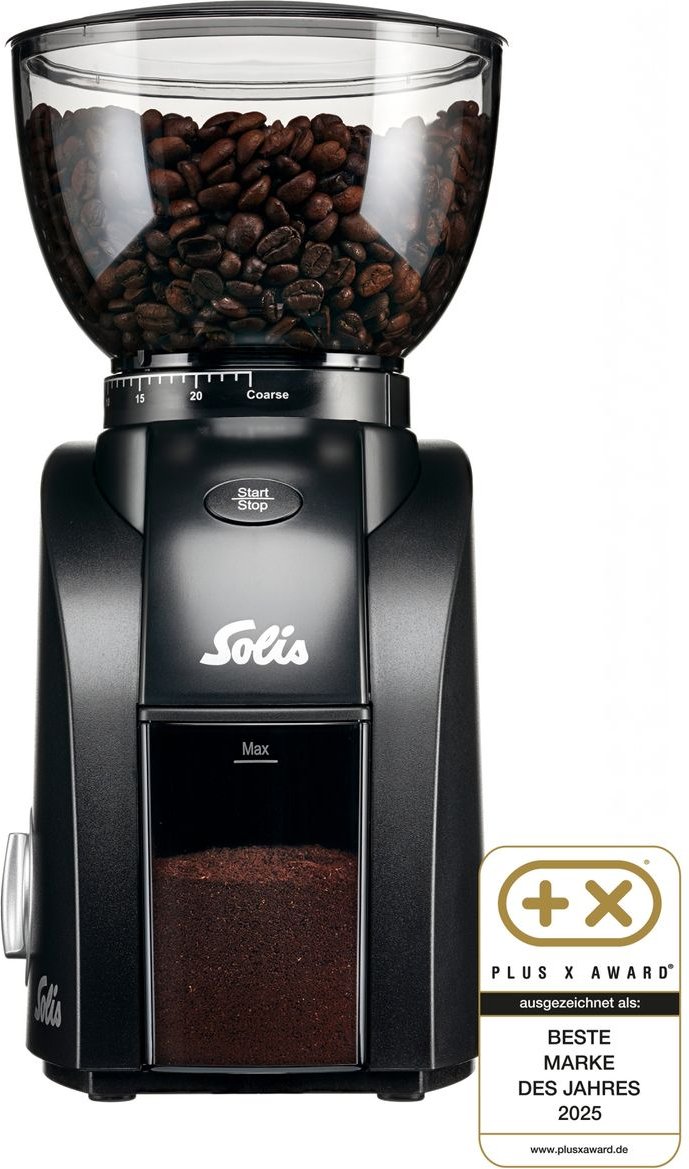 Solis Scala Zero Static (Typ 1662) Kaffeemahlwerk mit 24 Mahlgraden + Zero Static
