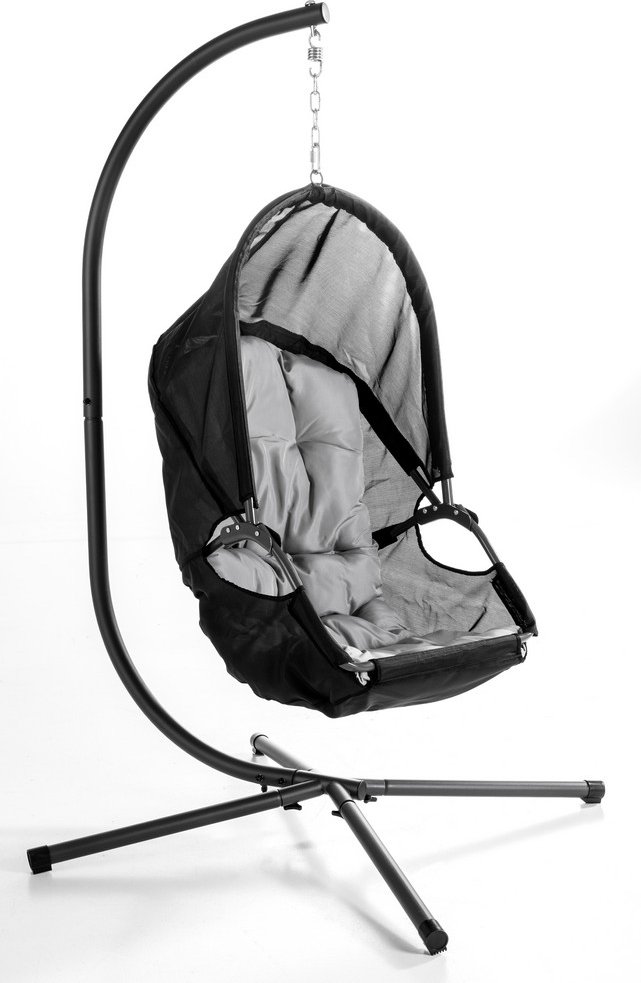 Hängesessel, faltbar, 122x117x195 cm