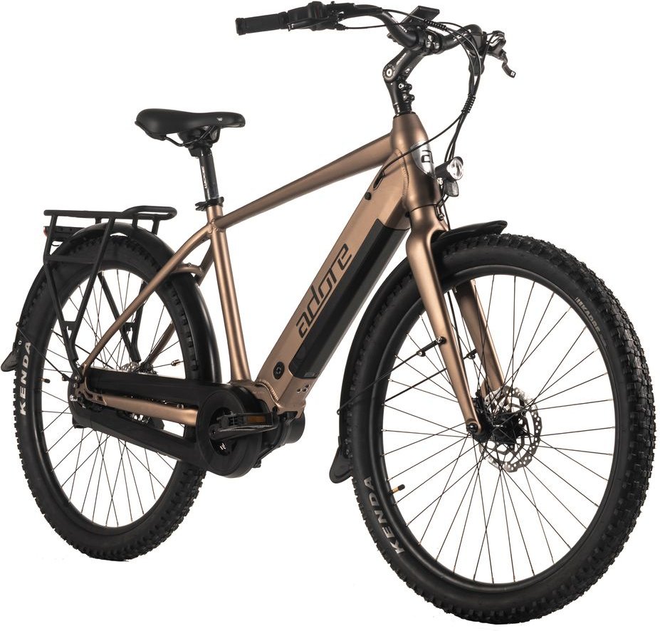 ADORE E-Citybike 27,5" Alu Cityfahrrad CX-290 Mittelmotor 75NM / 15Ah Bronze