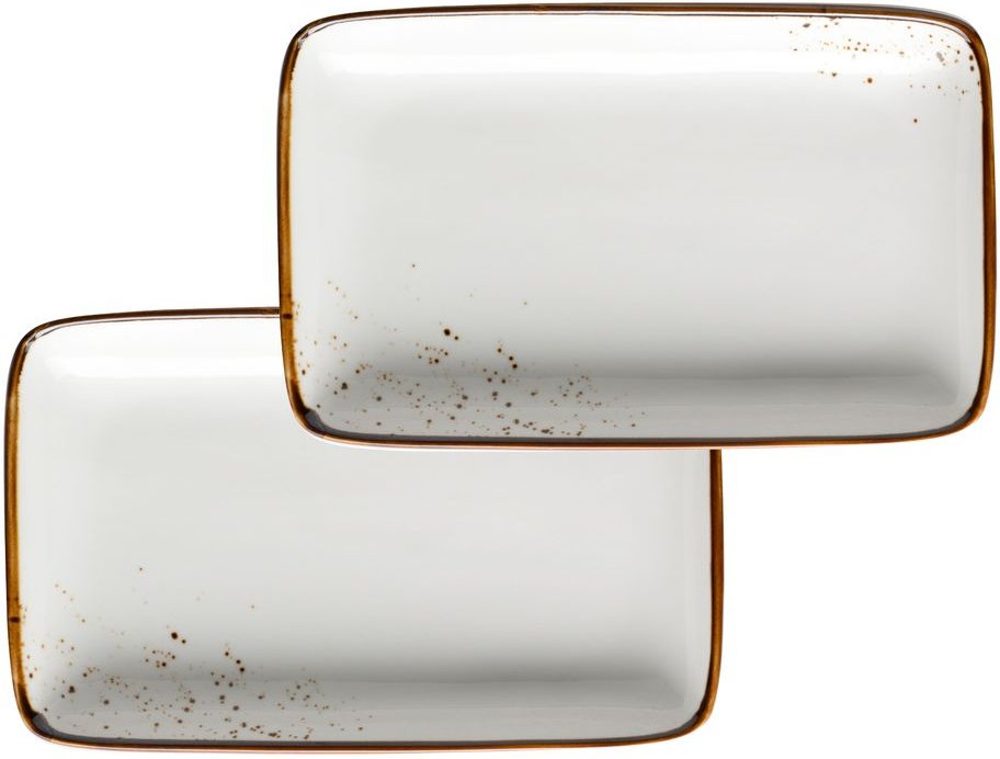 Serie Pintar, Platten-Set 2-teilig, Porzellan