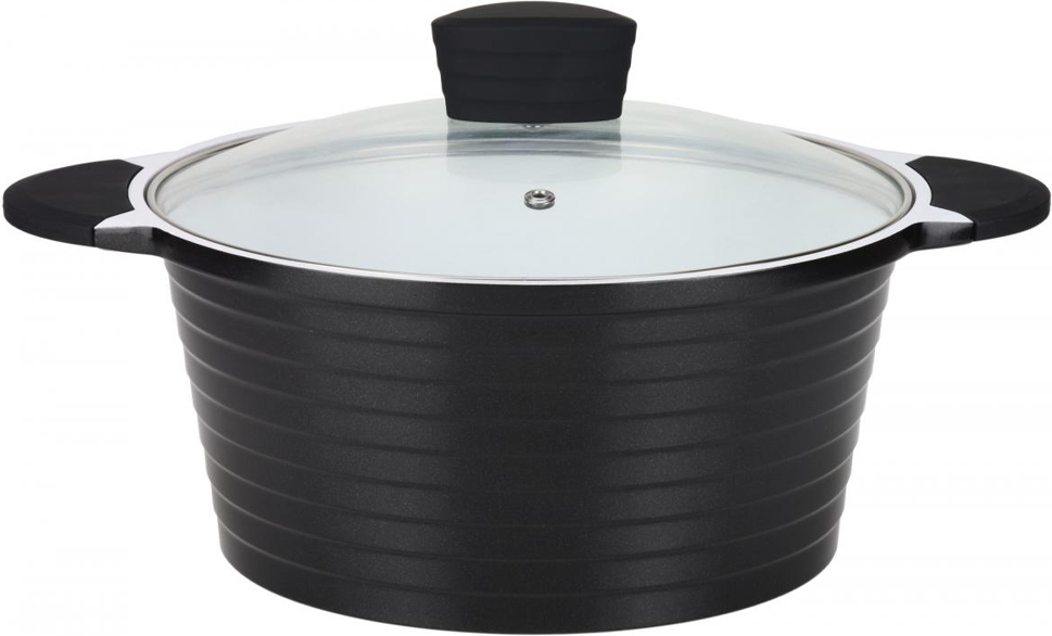 Kochtopf Elverum - ø ca. 24 cm, schwarz