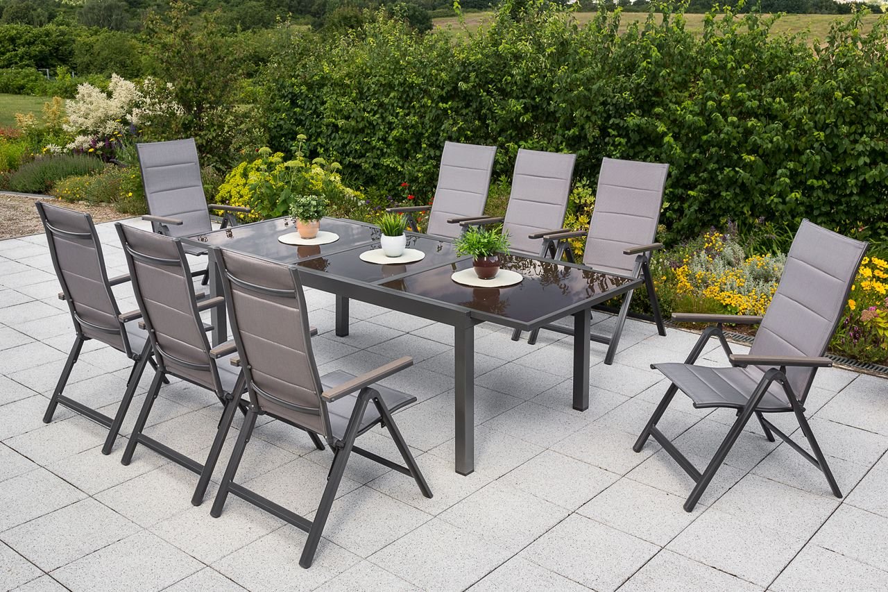 Thumbnail - Trivero Set 9tlg. Ausziehtisch