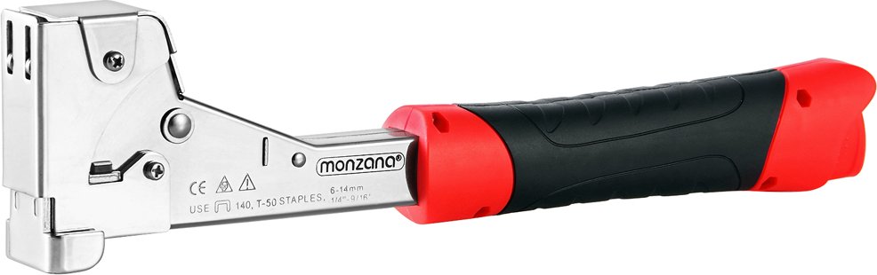 Deuba Schlagtacker 34,5 x 8,5 x 3,5cm schwarz / rot