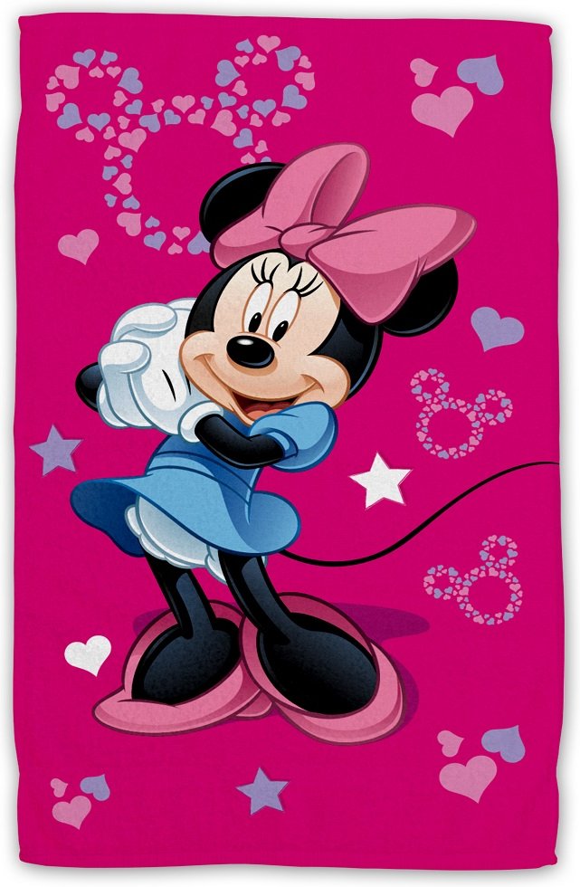 Thumbnail - Disney Minnie Mouse Handtuch 30x50 cm – Baumwolle