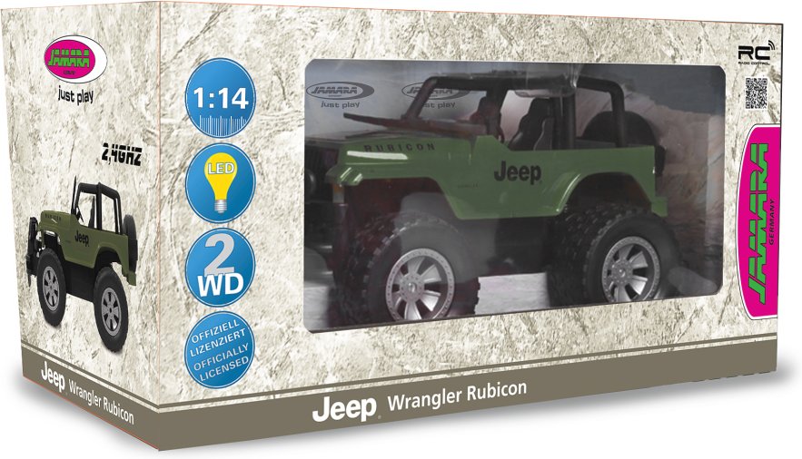 Thumbnail - Jeep Wrangler Rubicon 1:14 olivgrün 2,4GHz